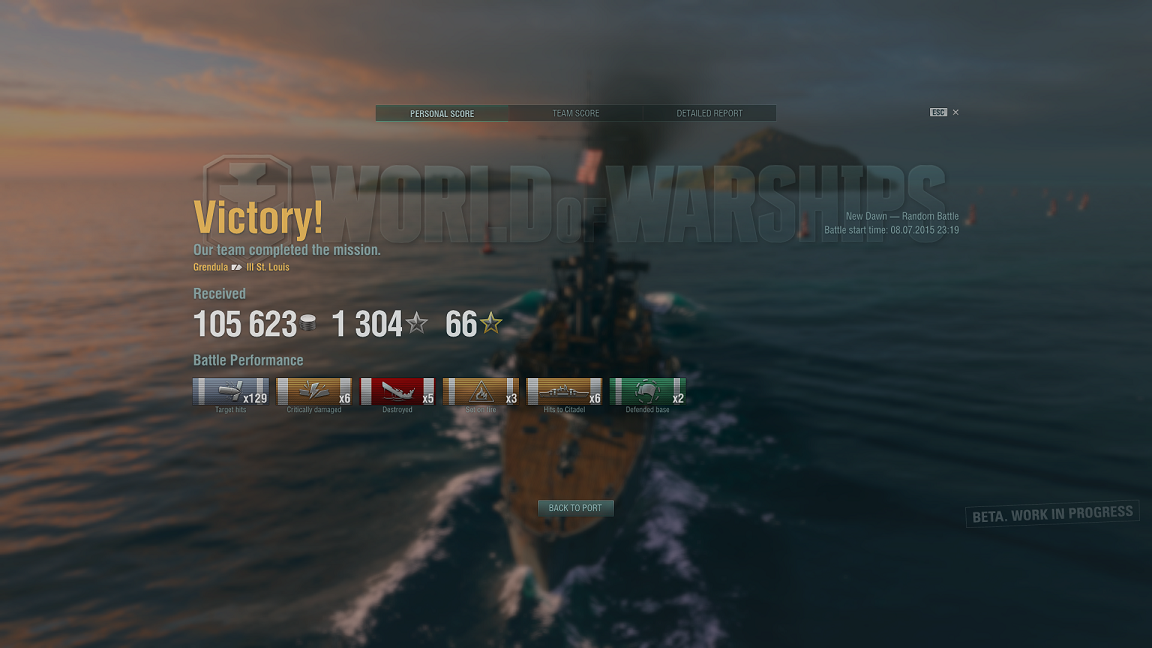 World of Warships - Sieg
