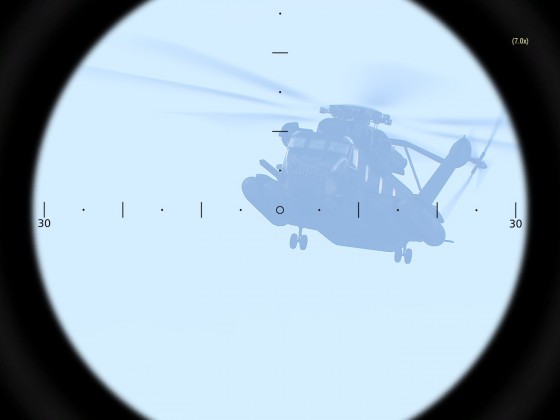 Rügen III CH 53 beim Anflug